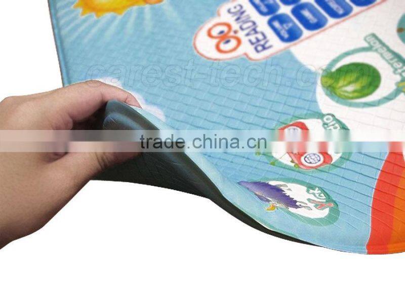 Multifunctional interactive audio platmat with talking pen for children