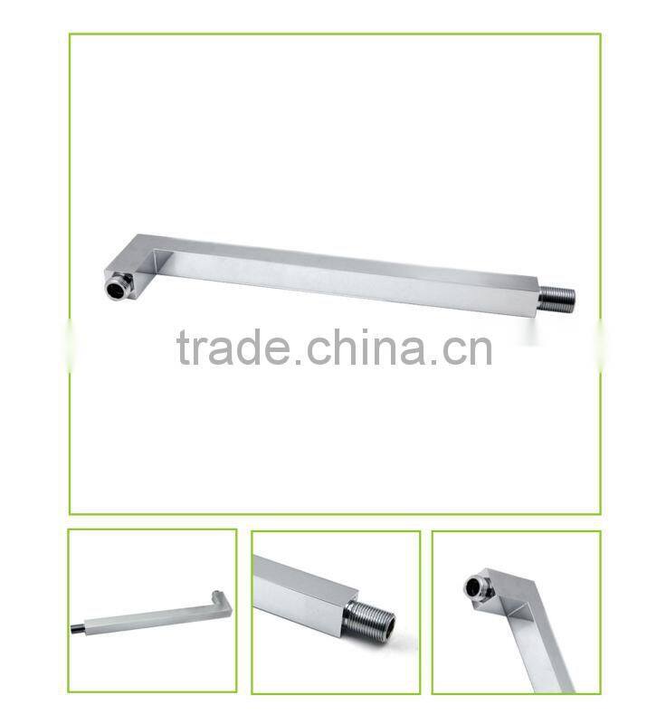 Overhead Shower Arm Extension Head Extenders Brushed Nickel