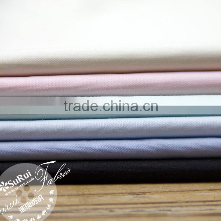 Hot sale CVC 60/40 polyester/cotton plain fabric