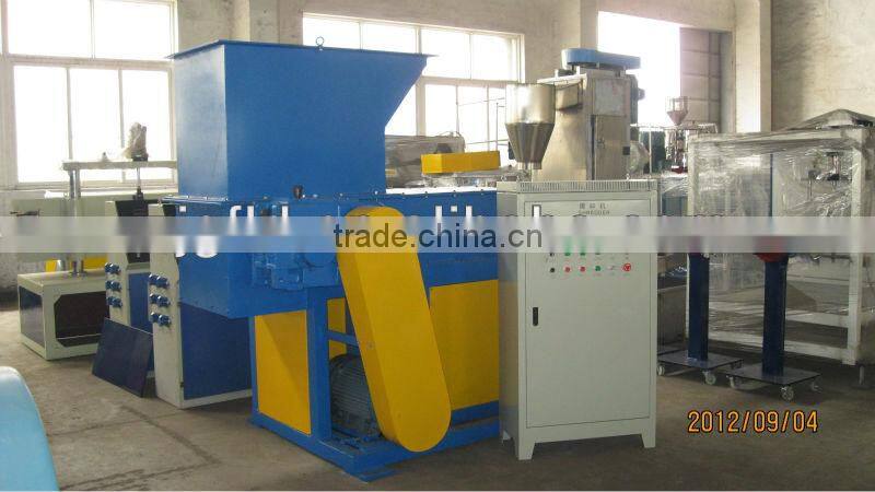 Single Shaft Plastic Shredder Machine