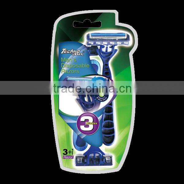 Top selling triple stainless steel disposable Male shaver razor,Gilette
