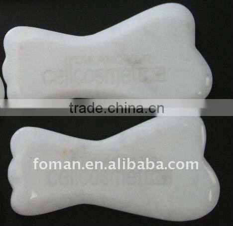 90x40mm rose quartz gemstone massager