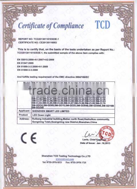 LED Downlight High Power 9W with ThreeYears Warranty