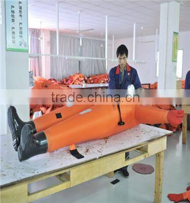 Marine Waterproof Polyester Oxford Material Solas Immersion Suit