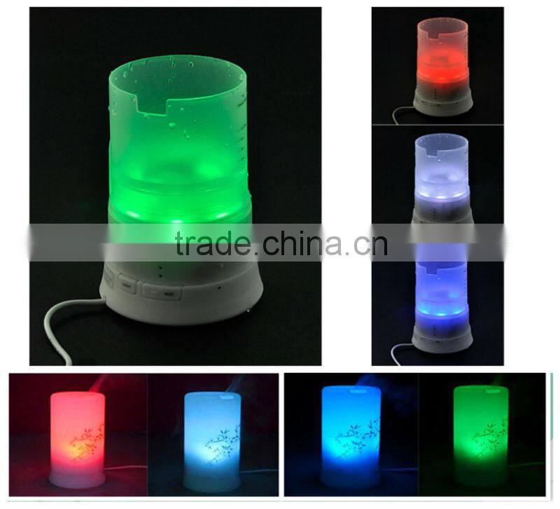 100ML 7 Colors Changes Aroma Diffuser Humidifier Aromatherapy Air Mist Purifier BK-EG-FD01