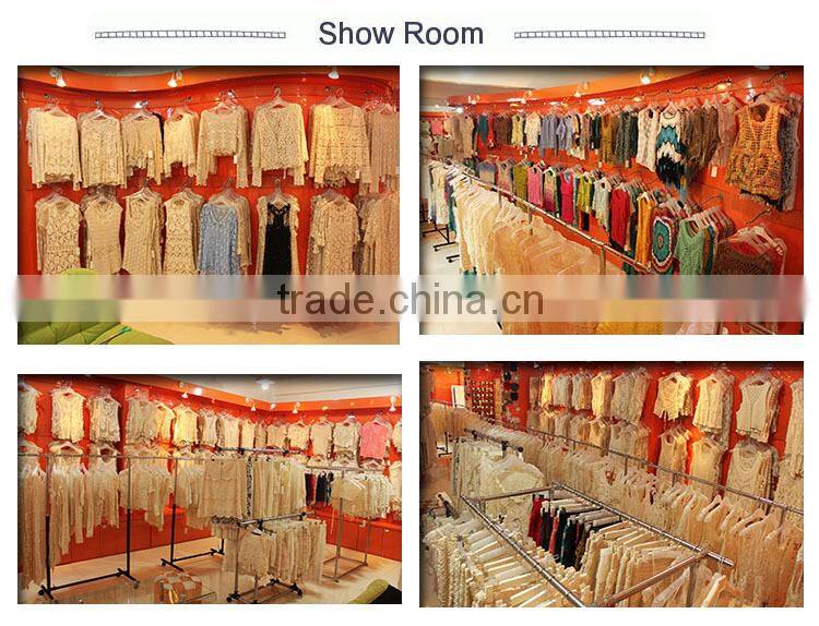 Women Lace T-Shirt HOT Garment Fashion Dress New Drawing Design Clothes Allover Cotton Embroidery