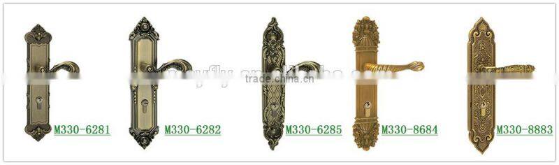 High quality TRI-CIRCLE European style door lock types,European door handle lock,door lock type