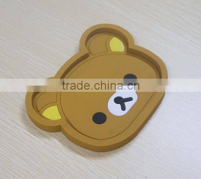 Packaging & Shipping Bear silicone cup coaster