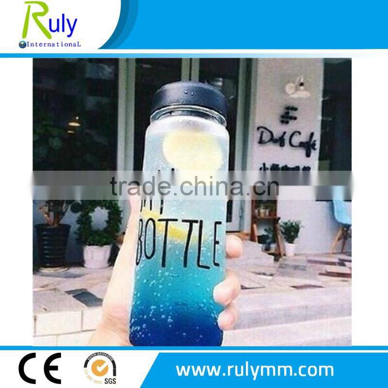 Young water bottel in PC tritain material 500ml plastic water bottle
