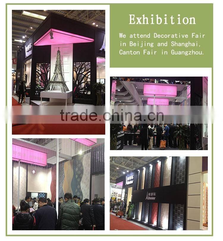 2016 new pvc wallpaper with beautiful designs