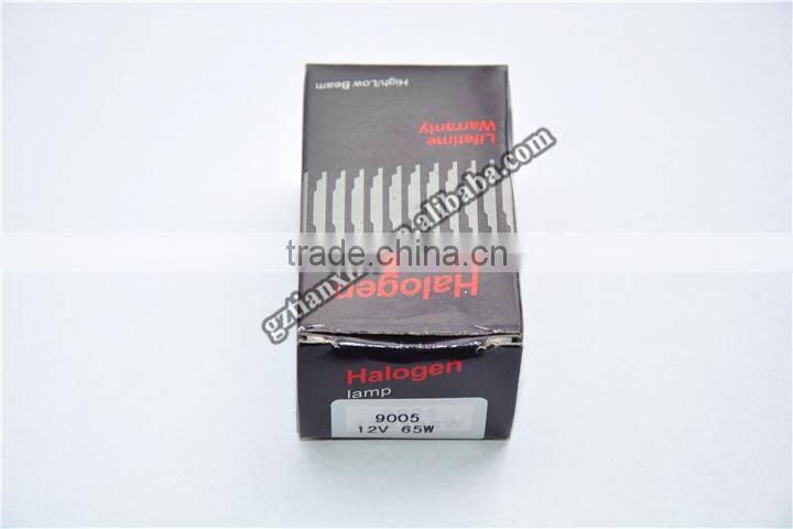 CAR HEADLIGHT HALOGEN BULB 9005 12V 65W