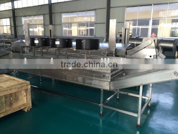 Multilayers stainless steel mesh belt conveyor
