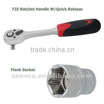 19PC 1/4" DR. Socket Wrench Set