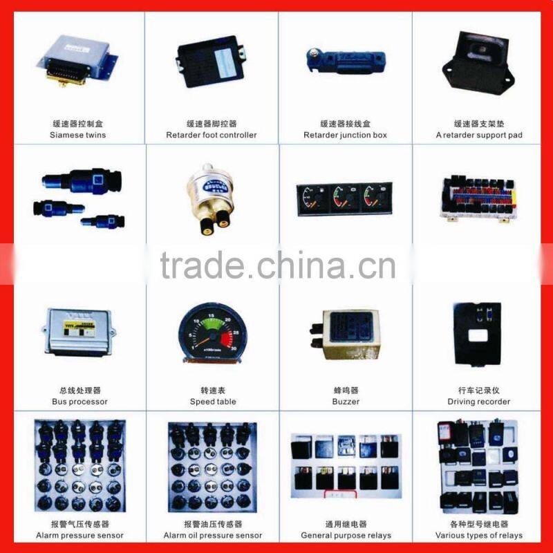 combination instrument for Yutong bus