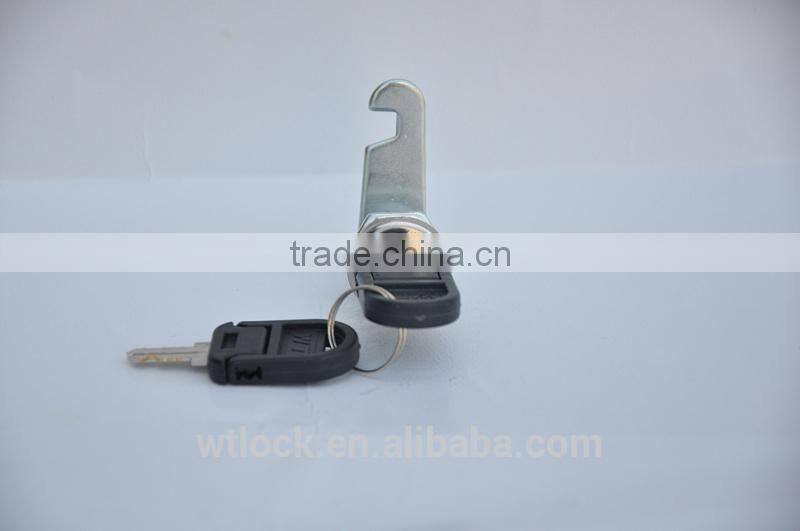 Cam lock with switch indicator cover for cabinet vending machine