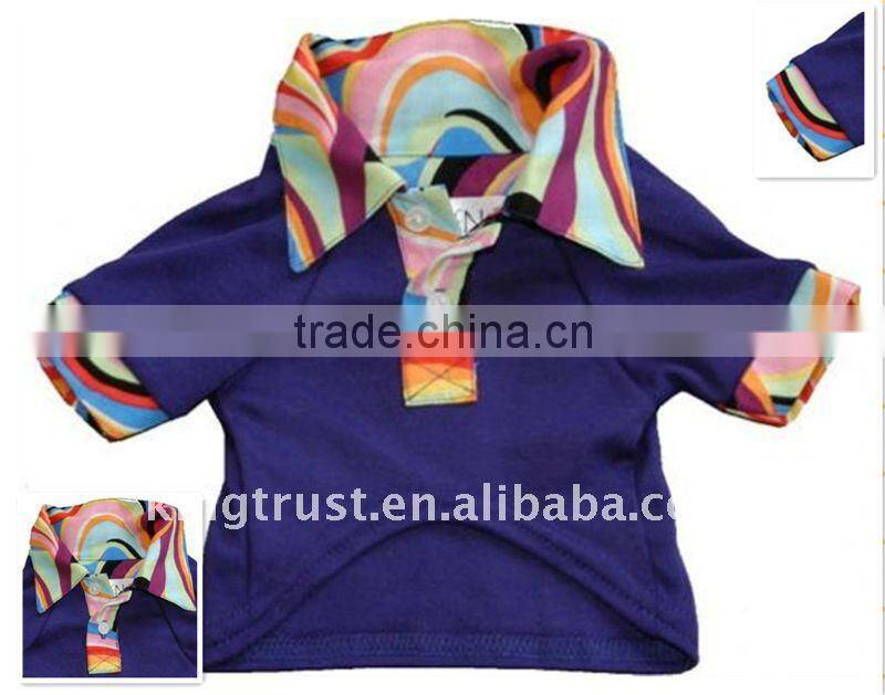 Wholesale hot New style double-deck pet clothes for dogs