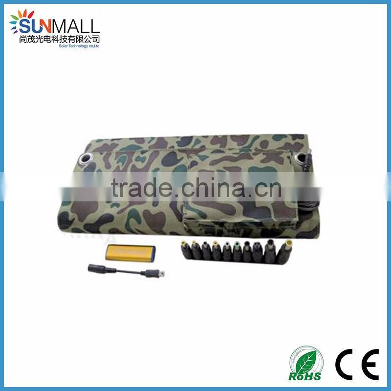 High quality pv mono poly 18 v 36 w folding solar panel carry bag for travelling
