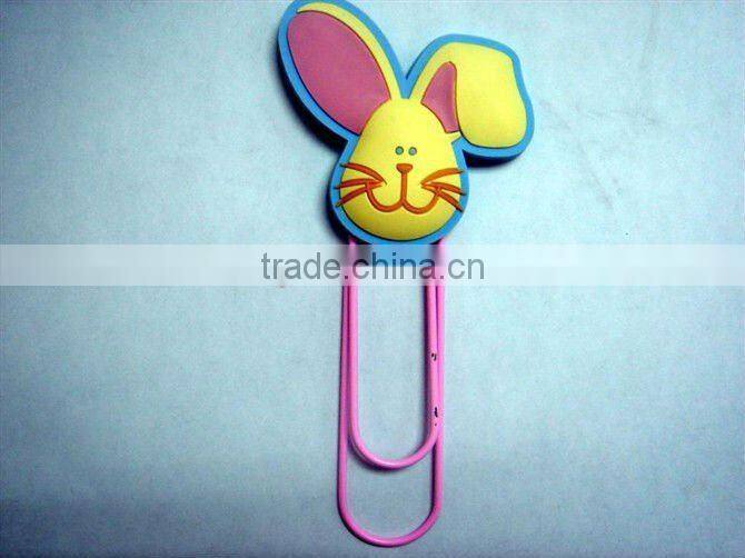 custom soft PVC promotion bookmark