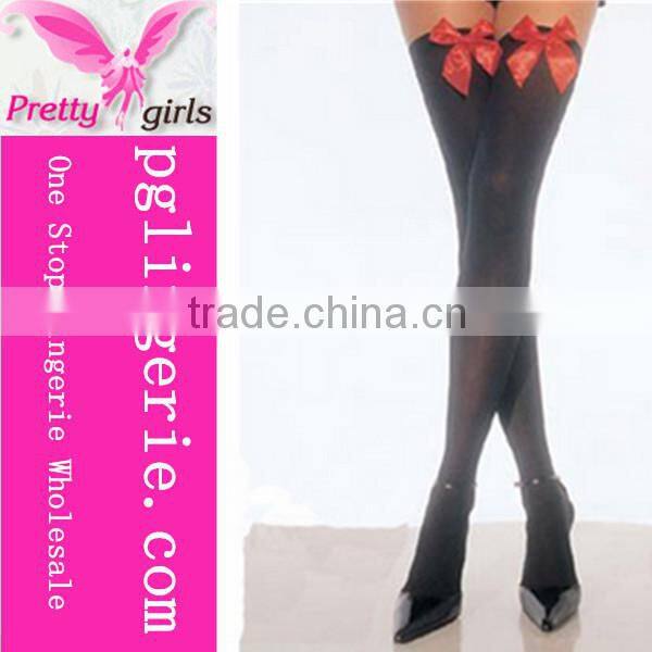 Top long socks wholesale women,pantyhose,thigh high stocking black M1542