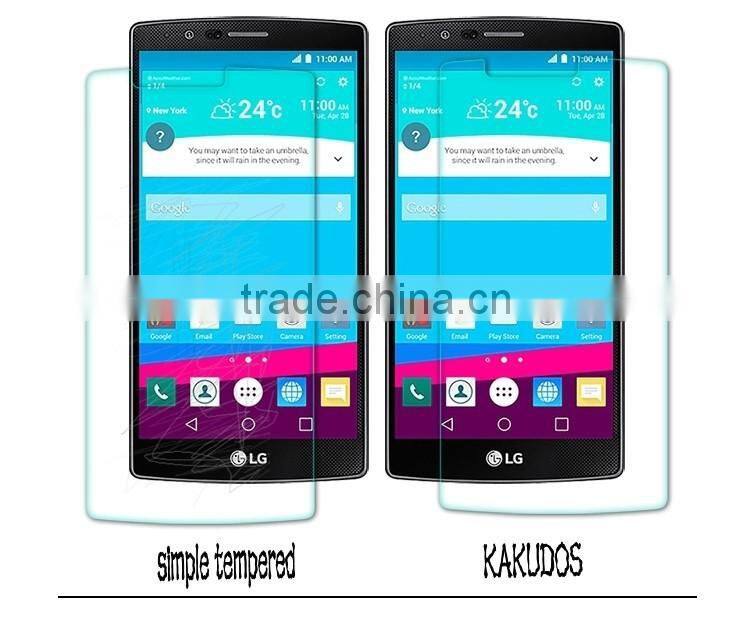 9H Mobile accessories screen protector guard for LG G4 tempered glass