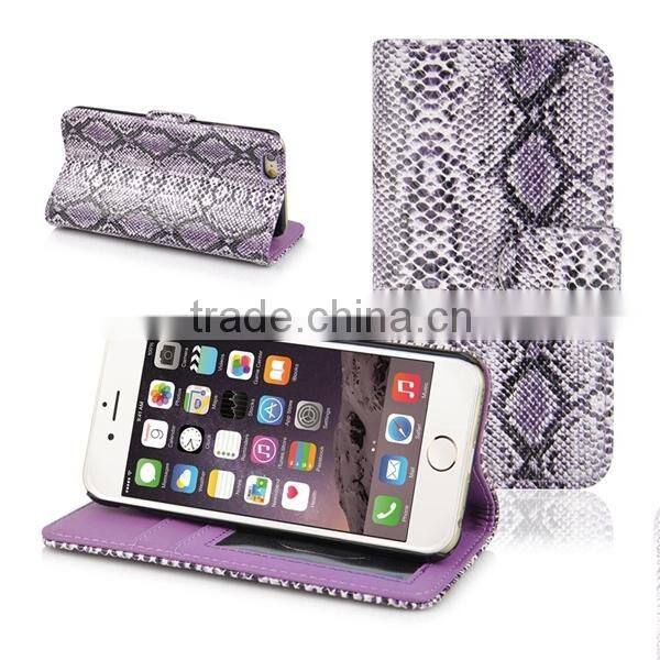 new arrival wallet flip leather case for apple iphone 6 plus.for iphone 6 leather cover