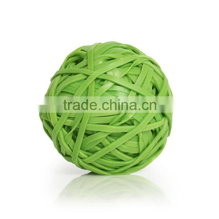 50MM Green Color Rubber Band Ball Wholesale