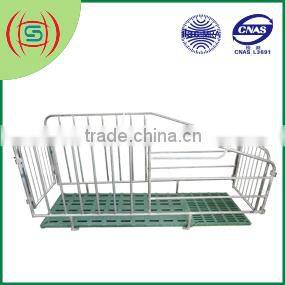 Double plastic pig feed water trough