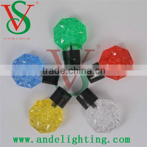 High quality Christmas ornament crystal LED ball string fairy light