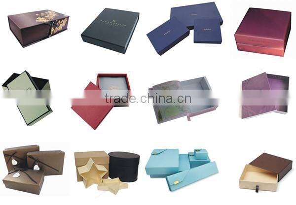Professional production custom gift paper box