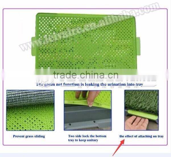 doggy potty indoor Economical Dog Litter Box and Grass Patch that Will Train Your Puppy and Keep Home Clean-S