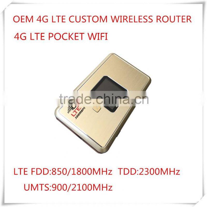 Hot Sale Cheapest OEM Portable 4G LTE Wireless WiFi Router And 4G Mobile WiFi Hotspot