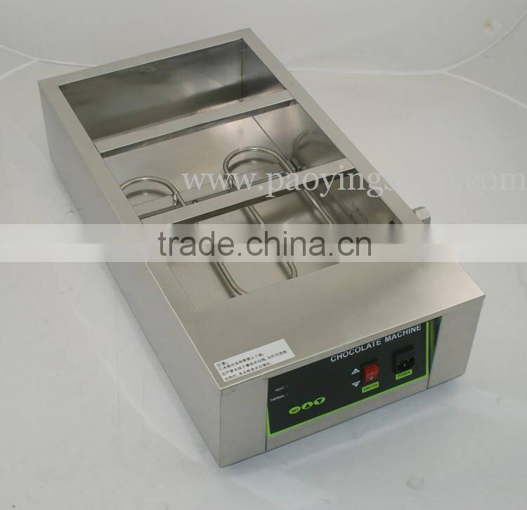 12kg Commercial Use 110v 220v Electric Digital Chocolate Warmer with 3 Melting Pot