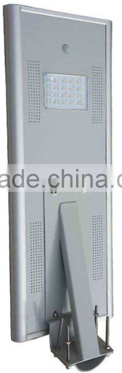 Factory Price CE RoHS Approval IP65 All in one Integrated LED Solar Highway Street Light