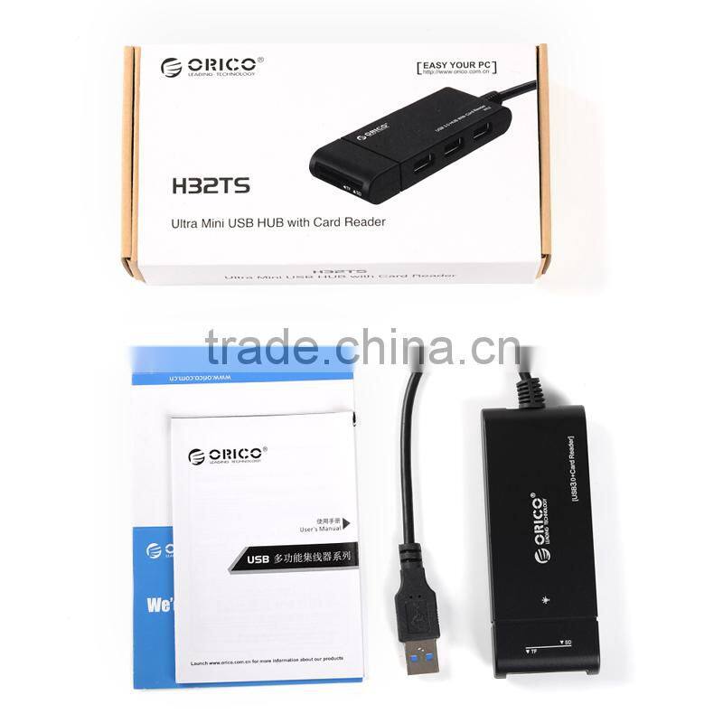 micro usb3.0 hub with TF SD card reader adapter