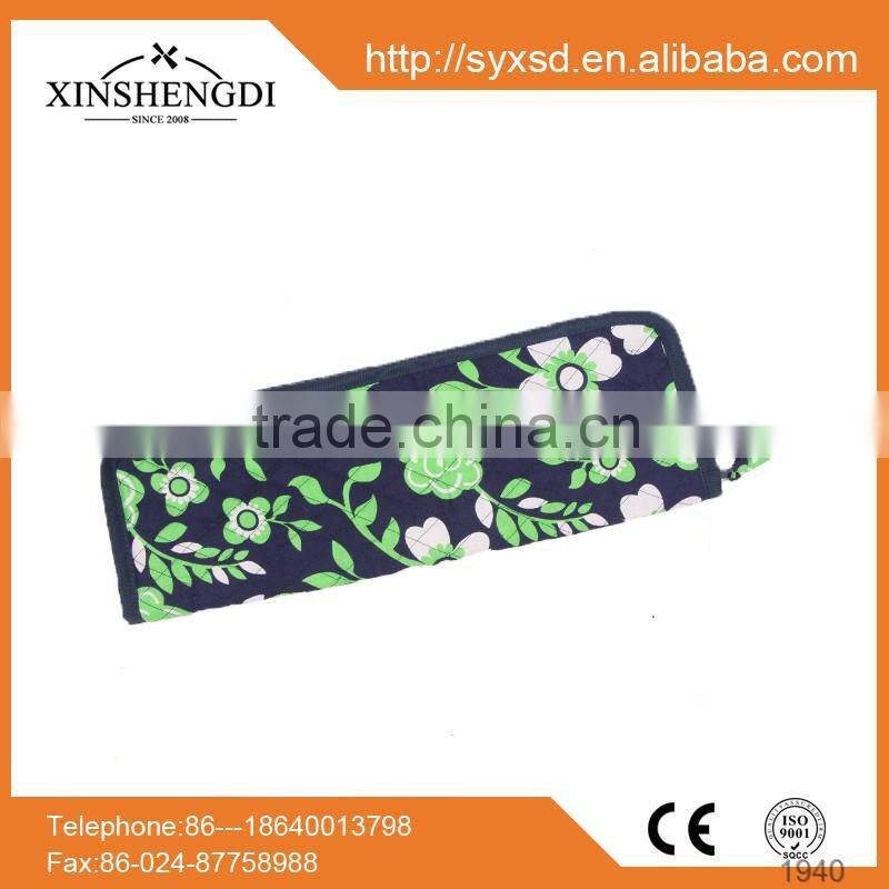 New Design 15 Inch Knitting Needle Metallic Zippered Case,For Straight Needles,Crochet Hooks, Knitting Accessories