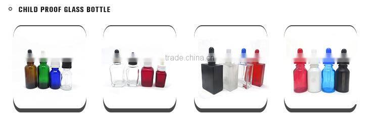 HD plastic dropper bottle with child proof cap dark green color bottle ejuice plastic bottle