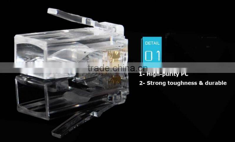 Top Quality Best Price For Cat5e Cat6 Connector
