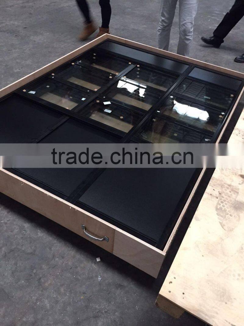 Foldable Case. Aluminum Foldable Showcase For Display jwerry and watches