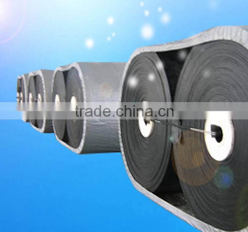 Curve Conveyor Belt, heavy duty steel cord conveyor belt for long distance transportation