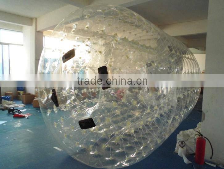2014 POP inflatable water roller for water play equipments