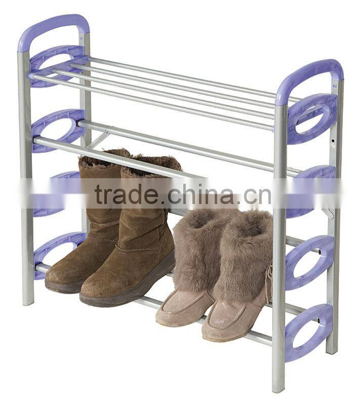 2014 China Manufacture Hot Sales Bedroom Storage Metal Small Shoe Racks