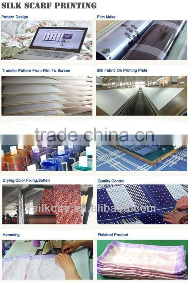 Customer Design Print Silk Scarf