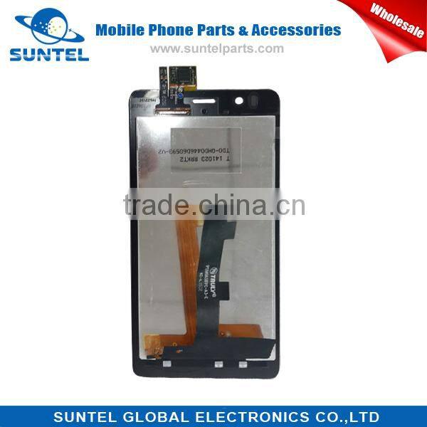 Negro en stock original BQ E4.5 pantalla tactil Digitizer + LCD de pantalla para TFT5K0858FPC-A1-E