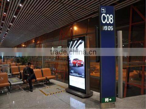 22inch wall mounted advertising player, lcd advertising display/advertising display with free software