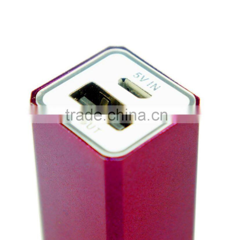 2600mAh External Portable Power Bank Backup Battery USB Charger For Mobile Phone