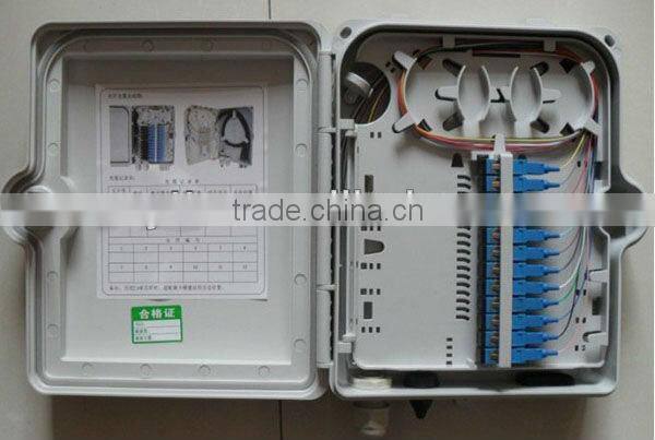 12 cores wall mount telecom cabinet
