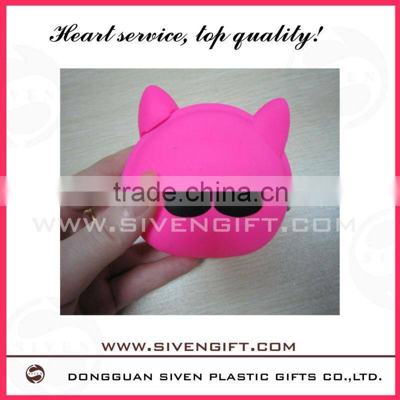 Hot Selling rubber solicone wallet for women new 2014