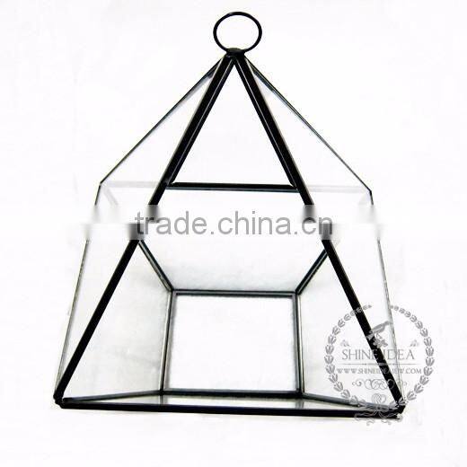 15*15*20cm geometric tower glass terrarium transparent flower arrangement air plant planter greenhouse home decoration 0100008
