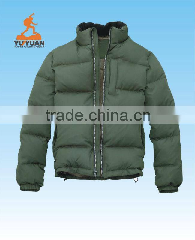Mens fashionable warm winter parka, padded jacket, down jacket