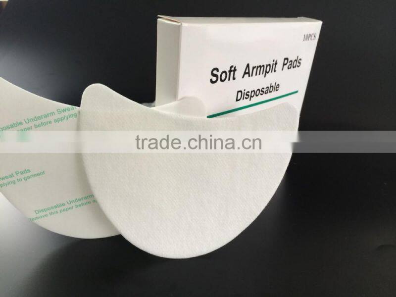 OEM hot sell sweat absorbent armpit liner sweat shield free sample